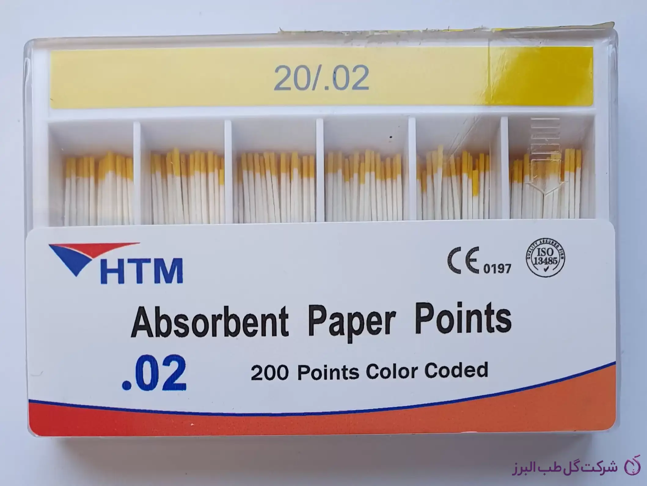 کن کاغذی تقارب 2% Paper Point HTM